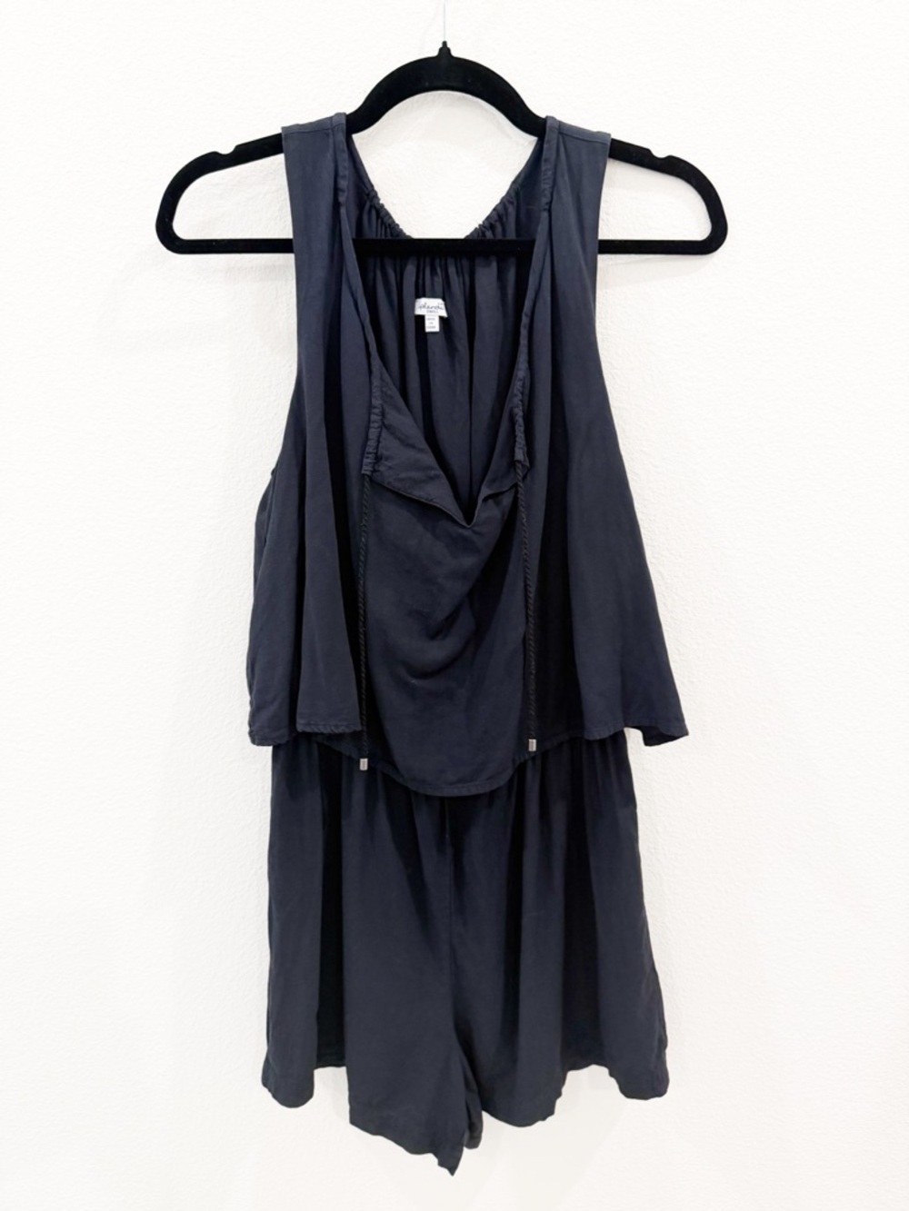 Splendid Navy Romper - M - Sleeveless